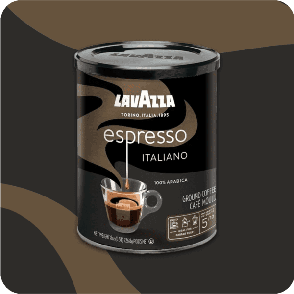 Lavazza Caffè Espresso Ground Coffee, 8 oz