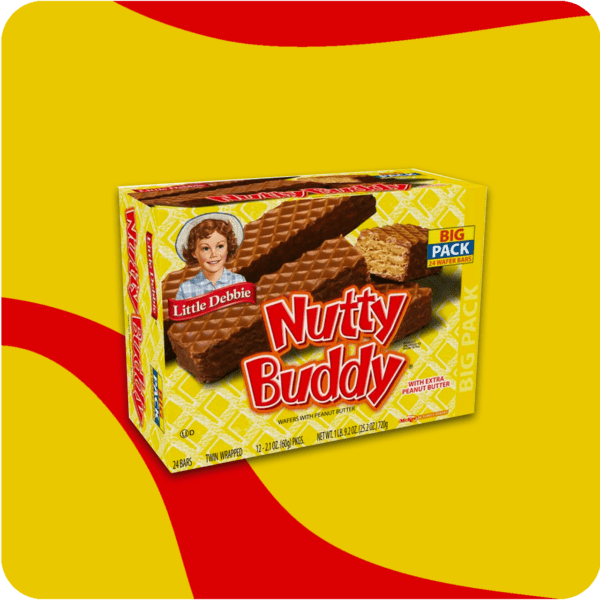 Little Debbie Big Pack Nutty Buddy Wafer Bars, 24 ct, 25.2 oz