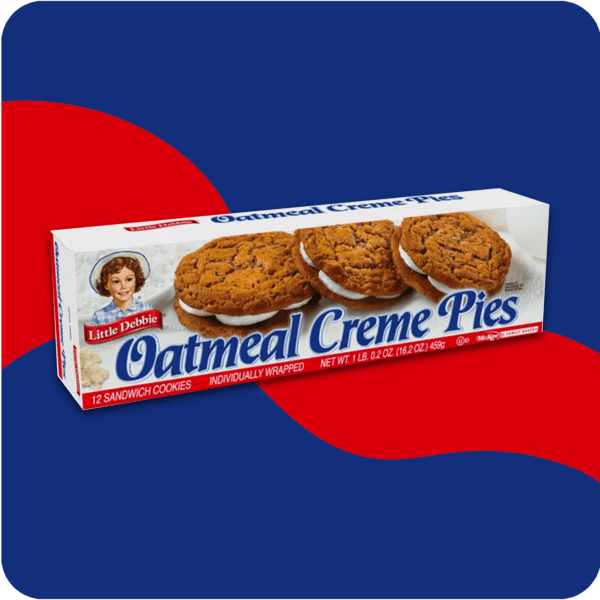 Little Debbie Oatmeal Creme Pies, 12 ct, 16.2 oz