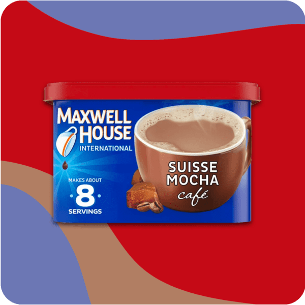 Maxwell House International Suisse Mocha Cafe Beverage Mix, 7.2 oz. Canister